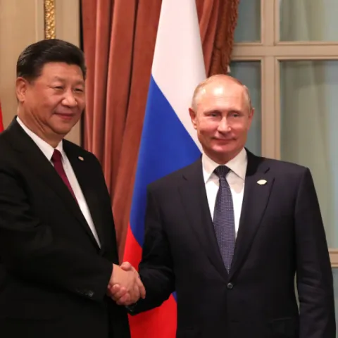 Xi Jinping i Vladimir Putin