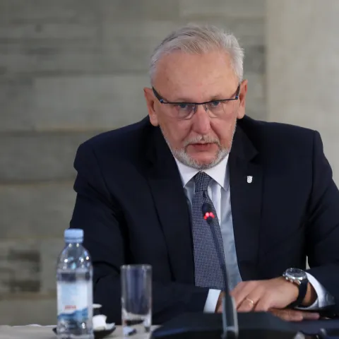 Na fotografiji Davor Božinović. foto HINA/ Daniel KASAP/ dk