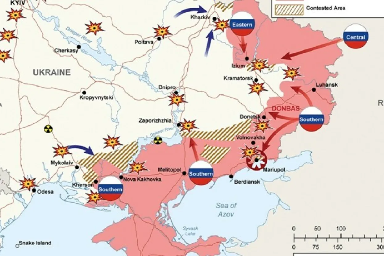 Nova britanska ratna karta