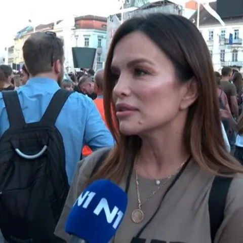 Severina na prosvjedu
