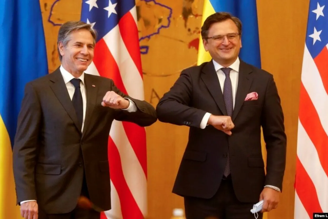 Antony Blinken i Dmitro Kuleba