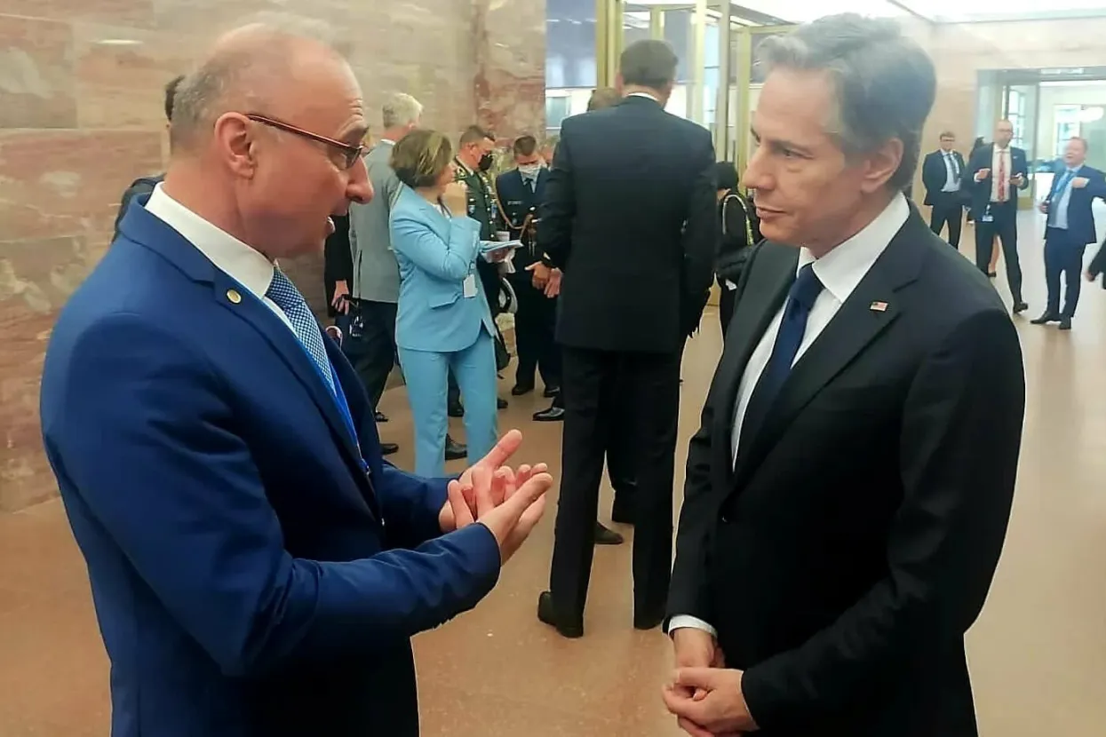Gordan Grlić Radman i Antony Blinken