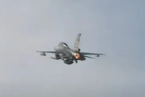 Ulazak turskog lovca u grčki zračni prostor