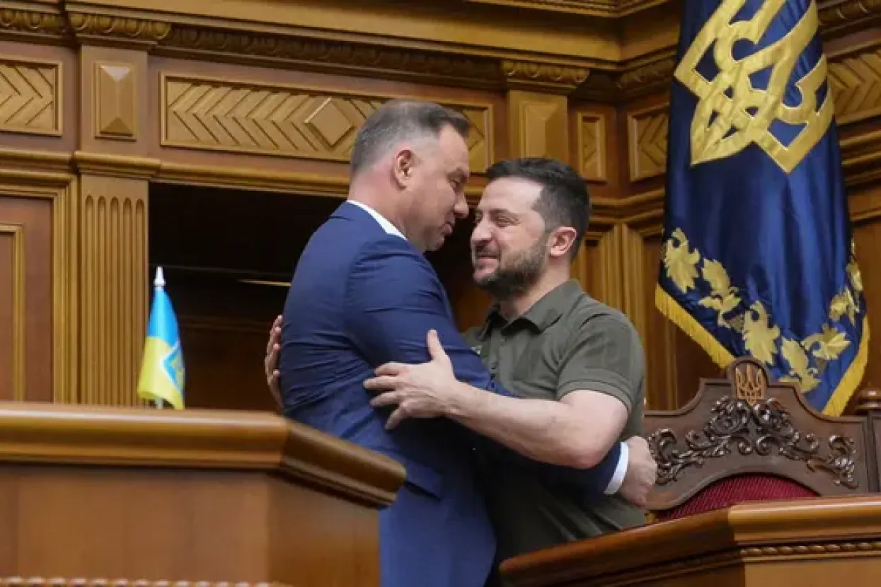 Duda i Zelenski