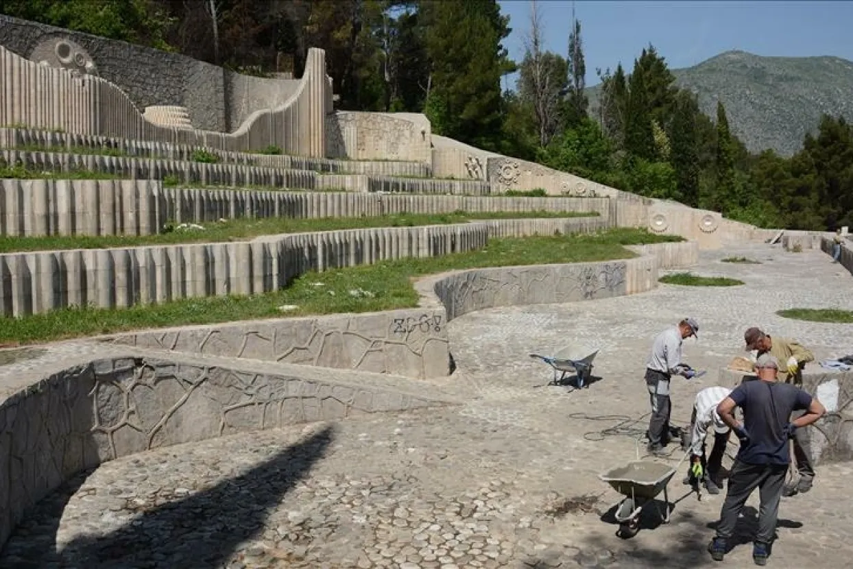 Partizansko groblje u Mostaru