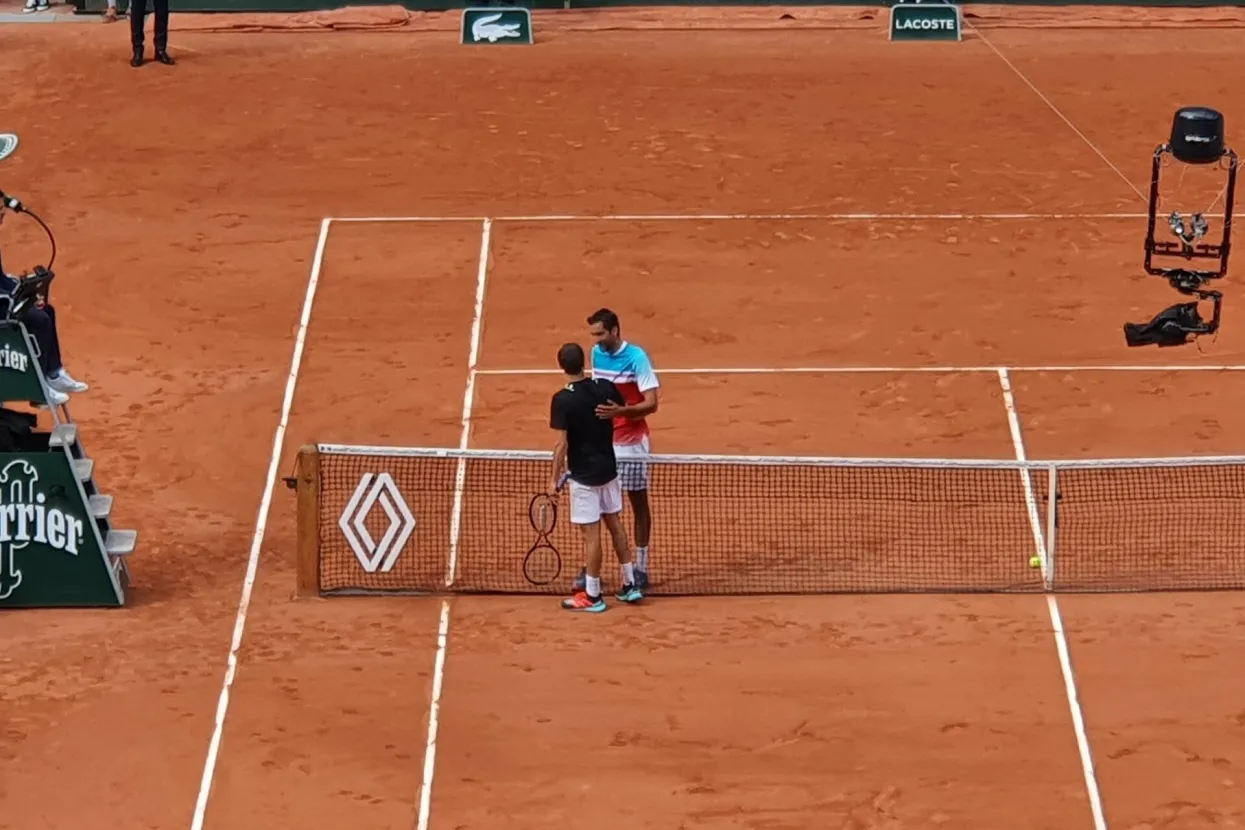 Marin Čilić i Gilles Simon