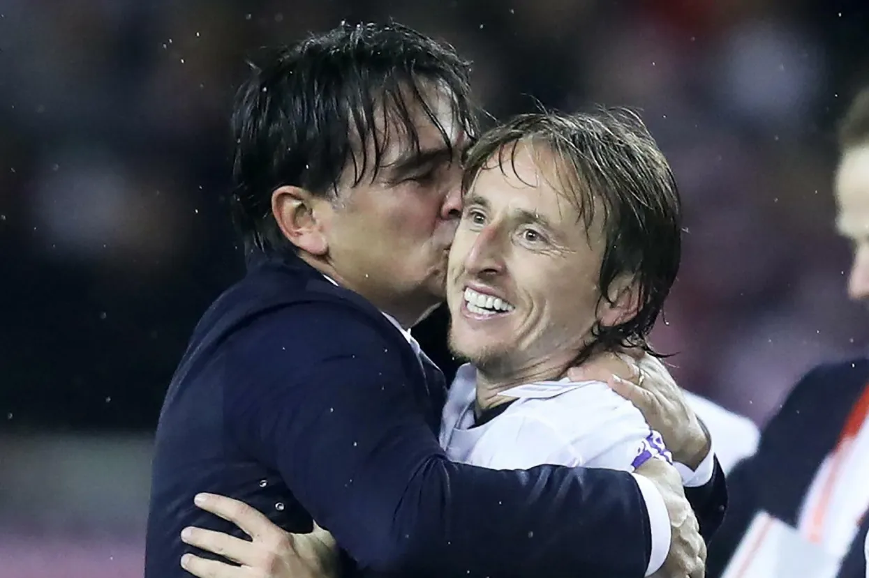 Zlatko Dalić i Luka Modrić