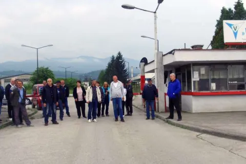 Radnici &#39;Vitezita&#39; prosvjedovali zbog neuvezanog radnog staža