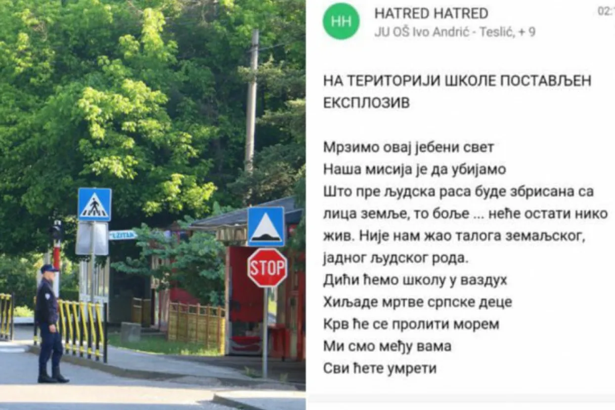 Ovo je poruka koju su dobile &scaron;kole u RS: "Na&scaron;a misija je da ubijamo"