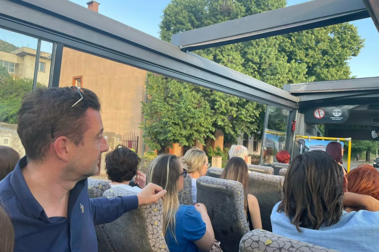 Panoramski bus u Mostaru