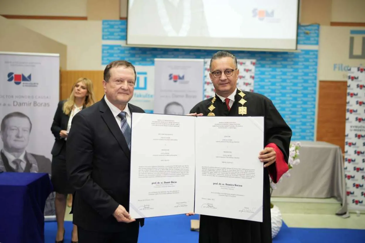 Damir Boras novi je počasni doktor Sveučili&scaron;ta u Mostaru