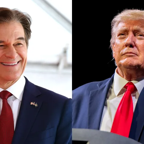 Dr. Oz i Trump