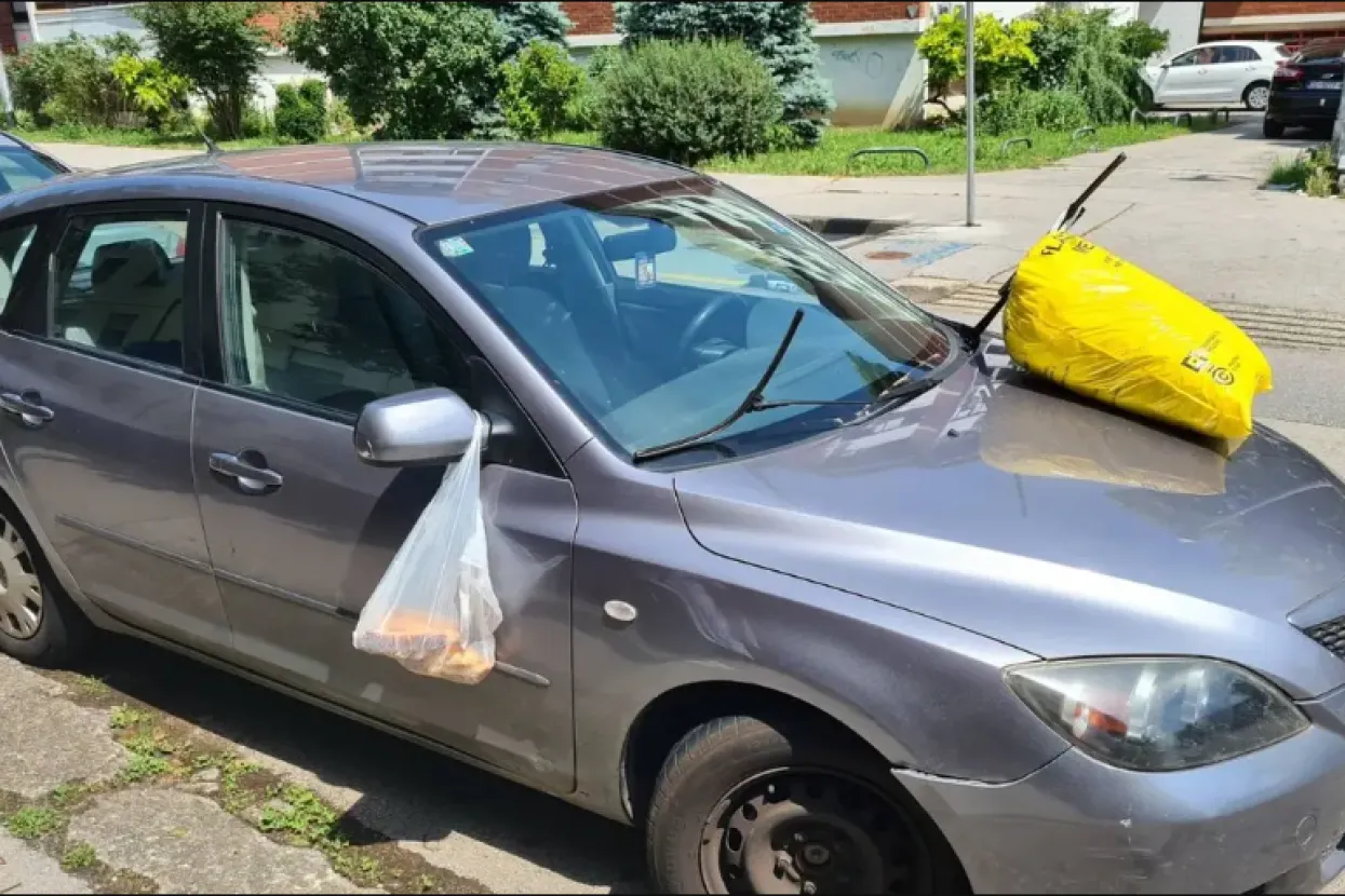 Parkirao na krivom mjestu