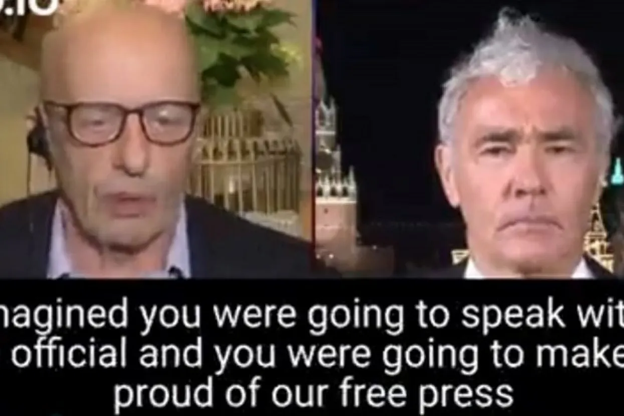 Talijanskom novinaru u Moskvi pozlilo nakon svađe u eteru: 'To je usrana palača, a ti si postao ruski rob!