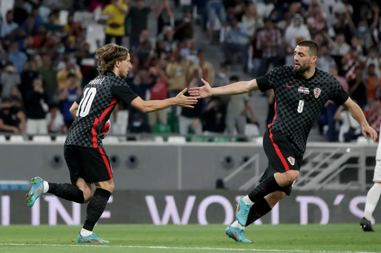 Luka Modrić i Mateo Kovačić
