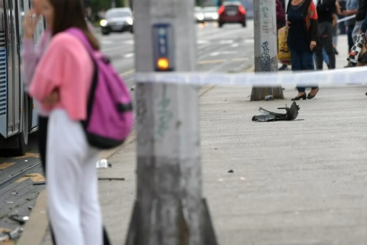 Prometna nesreća, tramvaj (Ilustracija)