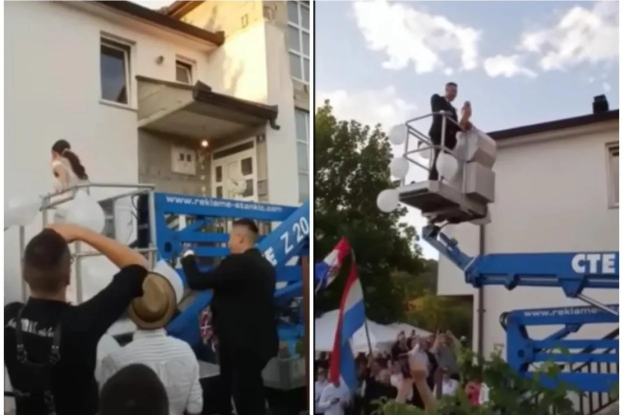 Bolje da propadne selo nego hercegovački običaji: Inovativni mladenci iz Gruda postali viralni hit, evo kako izgleda bacanje jabuke u modernoj inačici