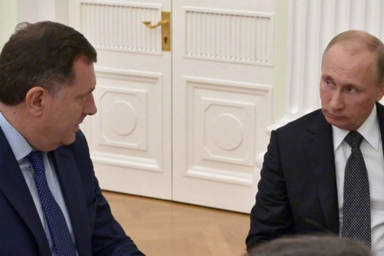 Milorad Dodik i Vladimir Putin