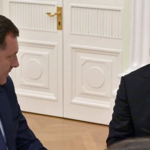Milorad Dodik i Vladimir Putin