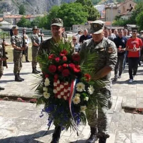 Obilježena 28. obljetnica utemeljenja 1. gardijske brigade HVO-a 'Ante Bruno Bu&scaron;ić'