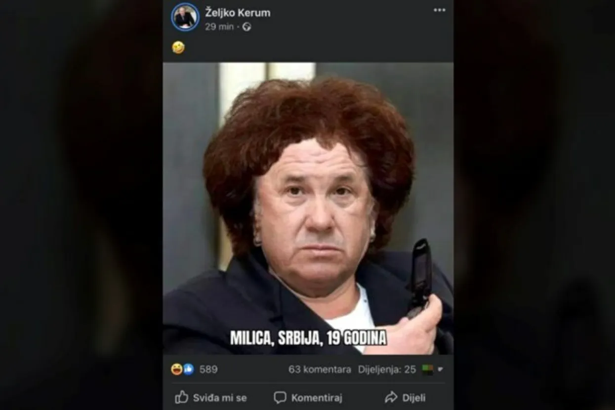 Kerum se našalio na Facebooku