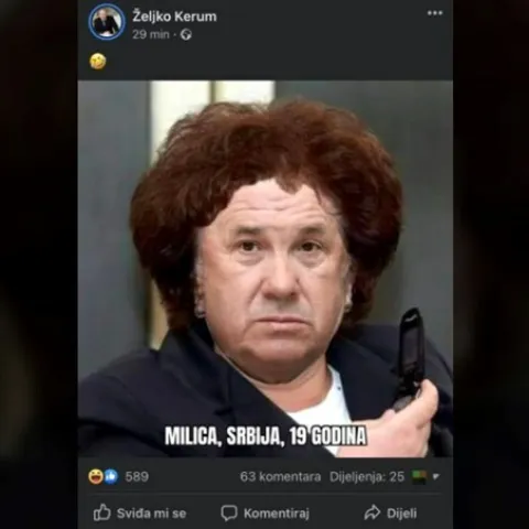 Kerum se našalio na Facebooku