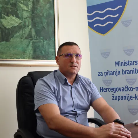 Oliver Soldo, ministar branitelja u Vladi HNŽ