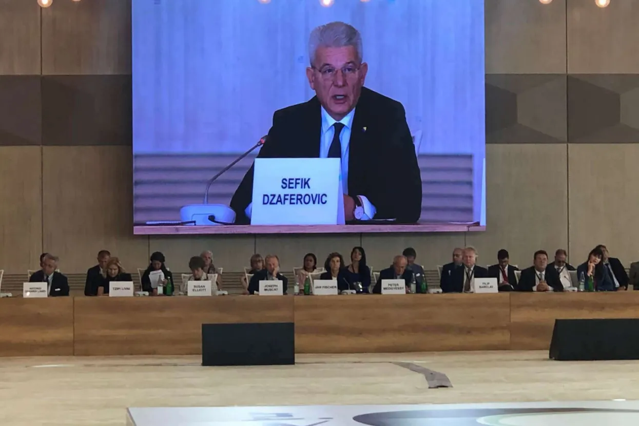 &Scaron;efik Džaferović na 9. Globalnom Baku Forumu