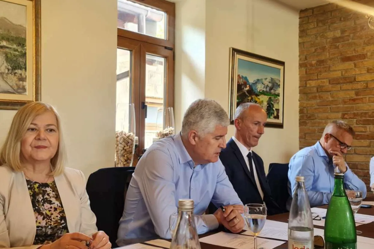 Dragan Čović u Ravnom