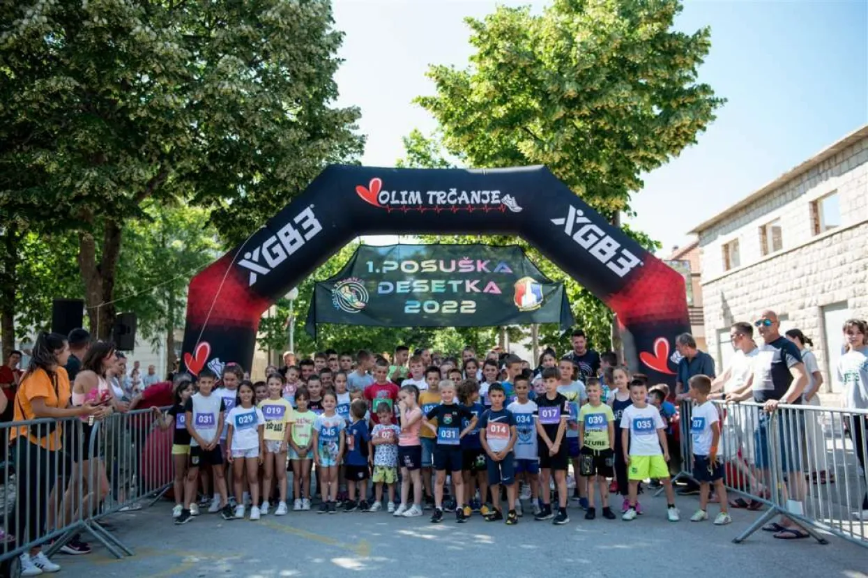 Održan prvi međunarodni polumaraton &#39;Posuška desetka 2022.&#39;