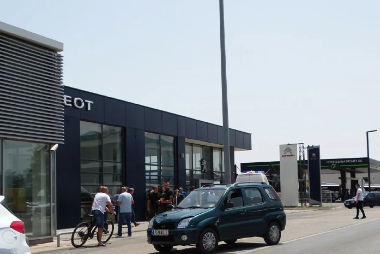 Prometna nesreća na mostarskom Bišću polju