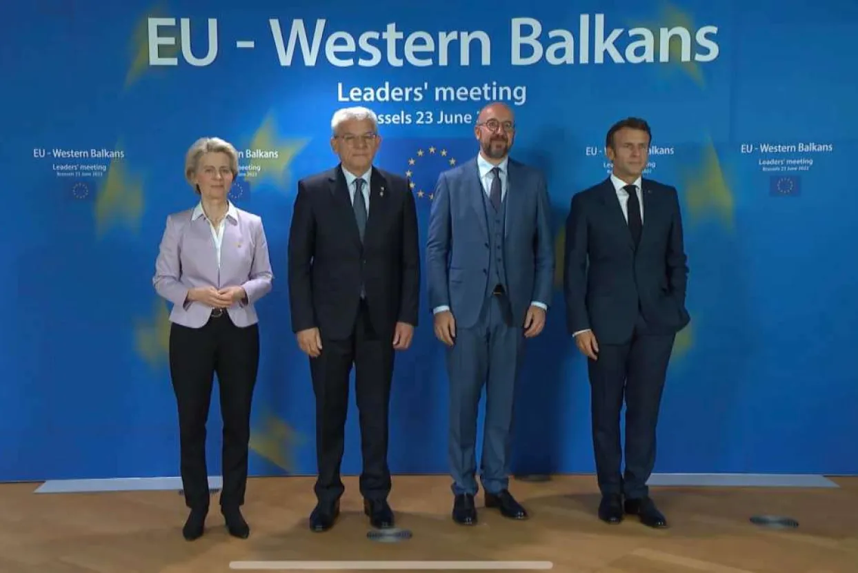 &Scaron;efik Džaferović u Bruxellesu