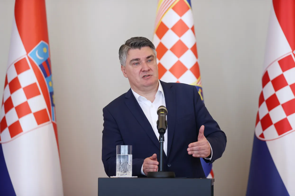 Predsjednik Republike Hrvatske Zoran Milanović