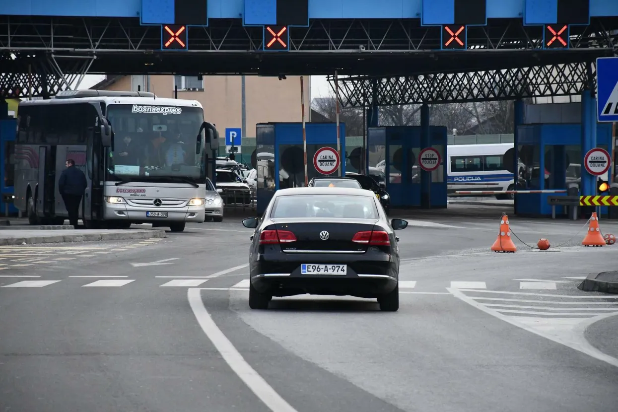 Slavonski Brod - Granica Hrvatske i BiH/Ilustracija