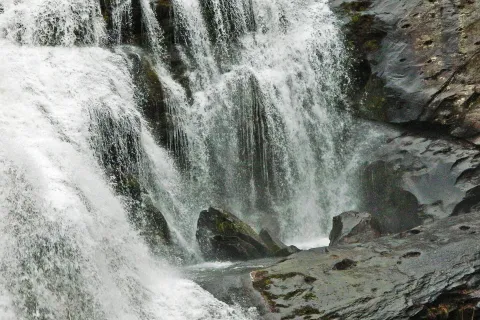 Riječni slap (Ilustracija)