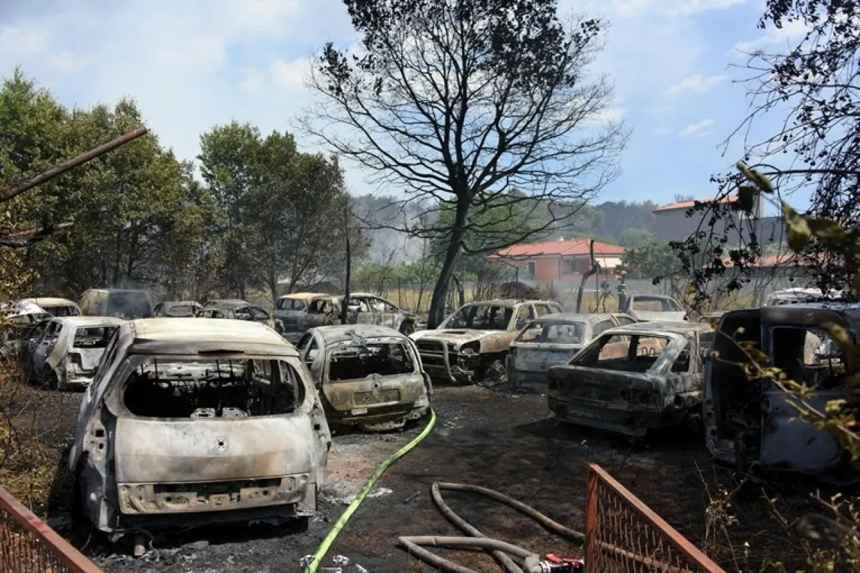 Izgorjeli automobili