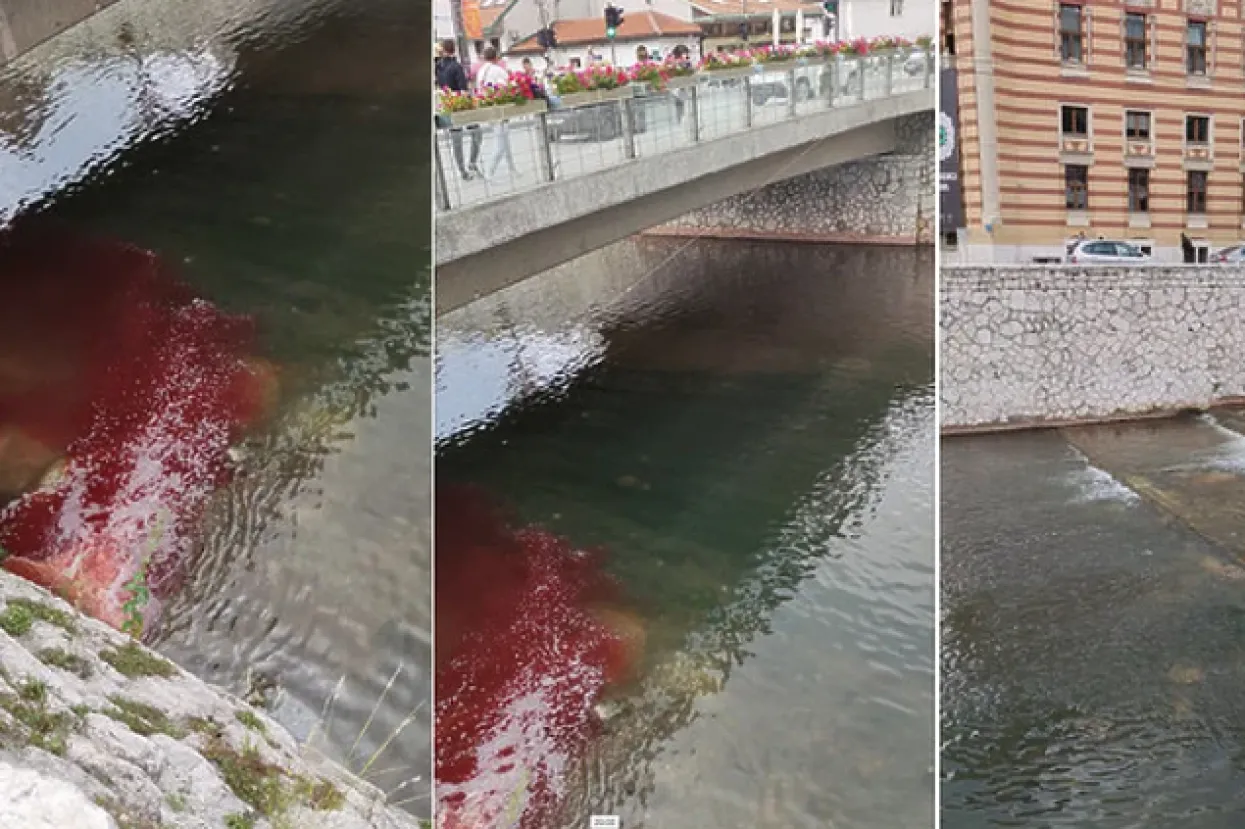 Kurbanska krv u Miljacki