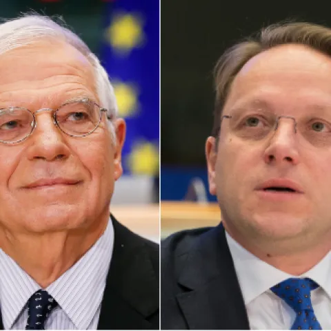 Josep Borrell i Oliver Varhelyi