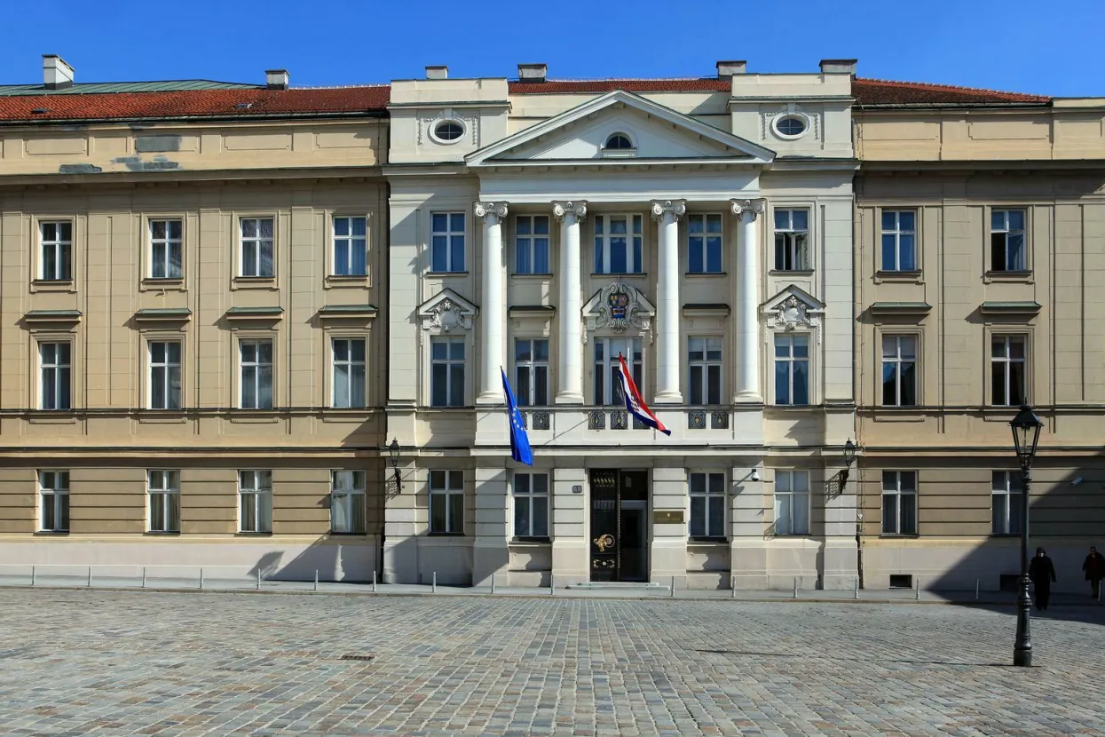 Trg sv. Marka 6, Zagreb - Zgrada Hrvatskog sabora