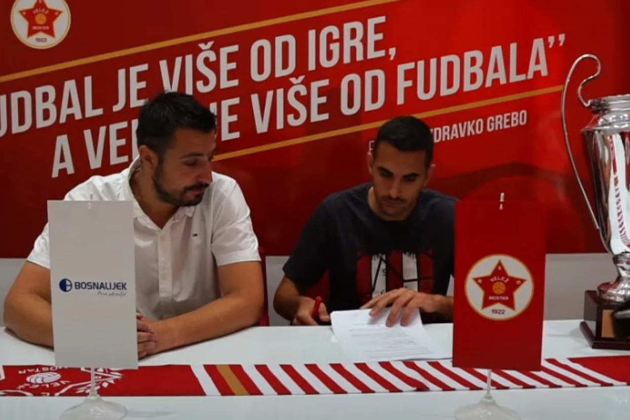 Ikić je potpisao vjernost Veležu na dvije godine