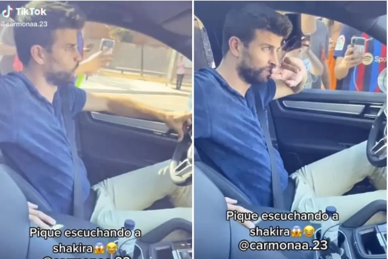 Pique nakon prekida sa Shakirom uhvaćen dok u automobilu slu&scaron;a njenu pjesmu