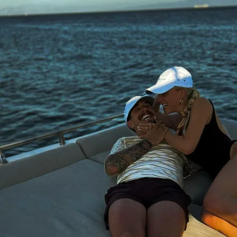 Kaja Vidmar i &Scaron;ime Vrsaljko