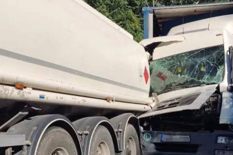 Sudar dvaju kamiona kod Brčkog