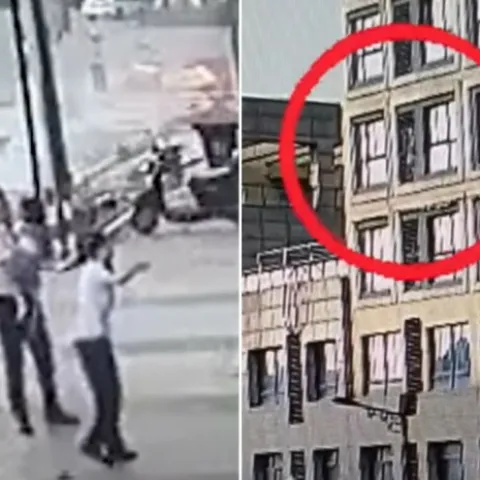 Uhvatio djevojčicu dok je padala sa zgrade