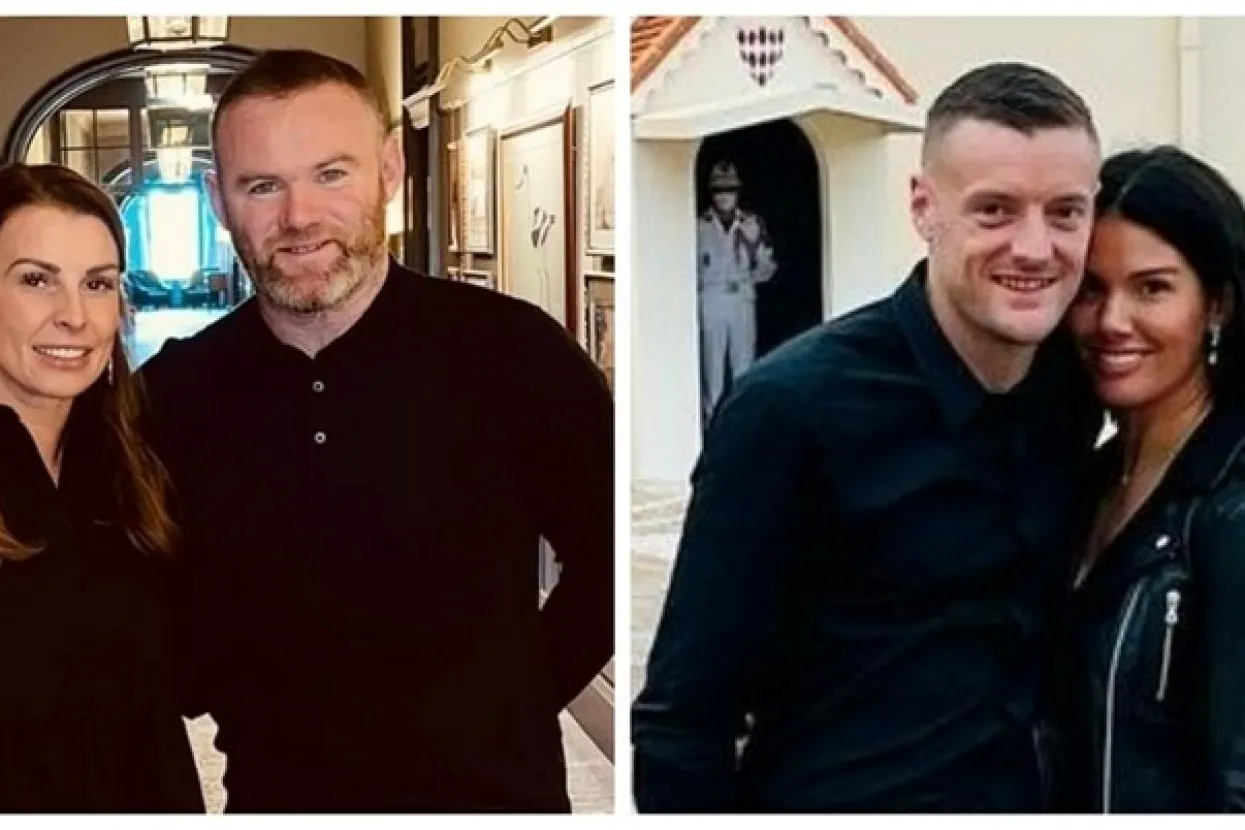Rooney i Vardy sa ženama