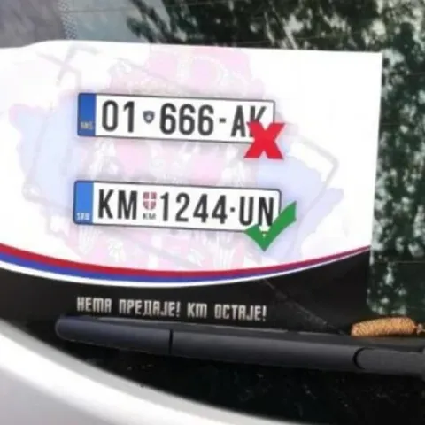 Kosovo uklanja srbijanske tablice s automobila