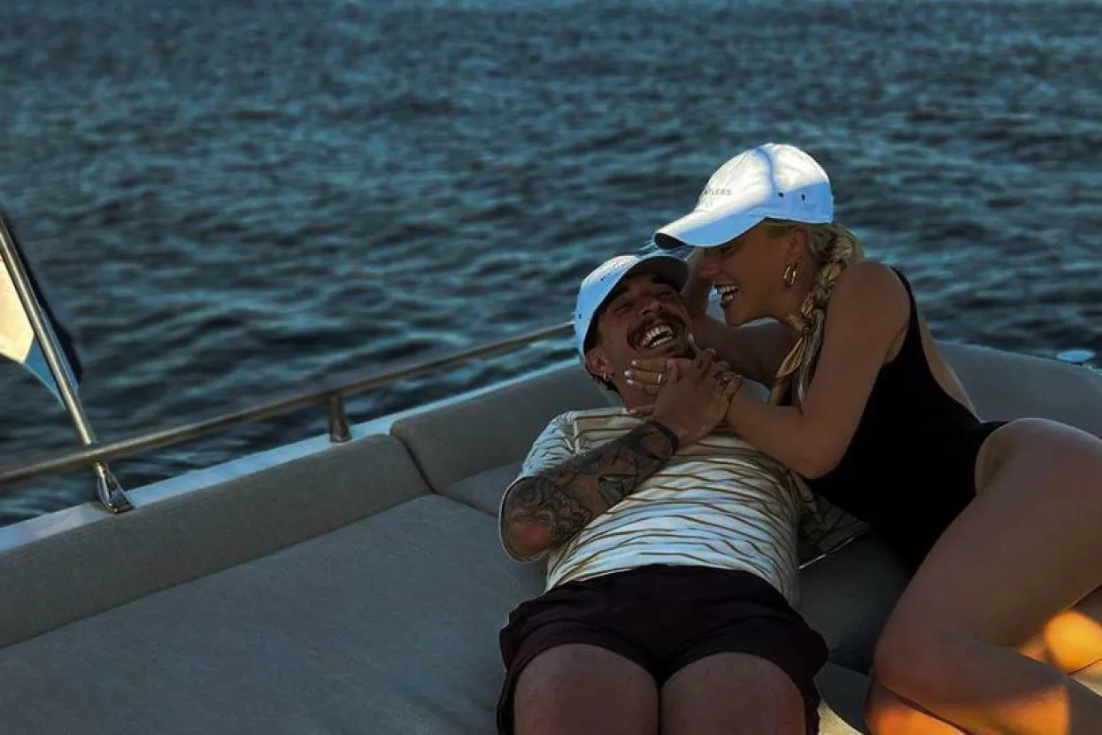 &Scaron;ime Vrsaljko i Kaja Vidmar