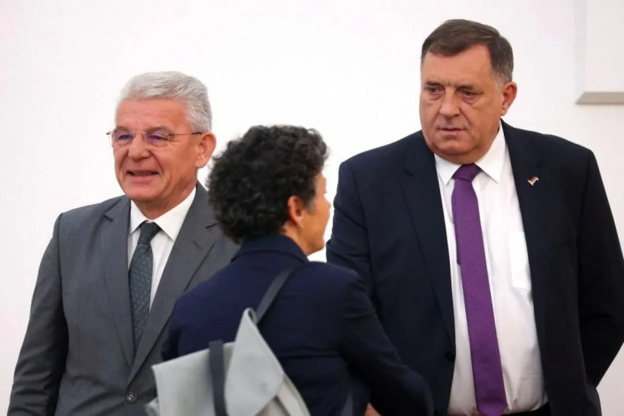 Milorad dodik i Tineke Strik
