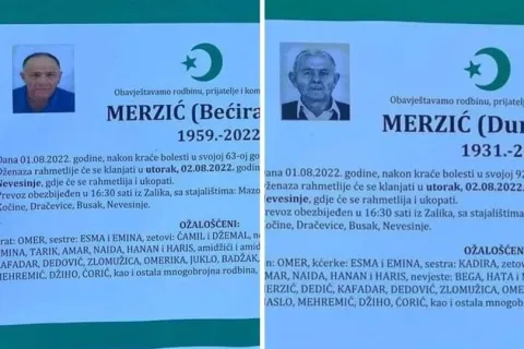 Velika tuga u Stocu: U razmaku od nekoliko sati preminuli otac i sin
