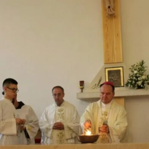 Biskup Palić posvetio crkvu u Zagorju pokraj Posušja